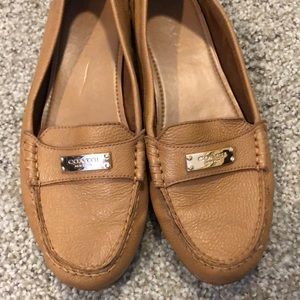 Women’s Fredrica Coach Brown leather loafers